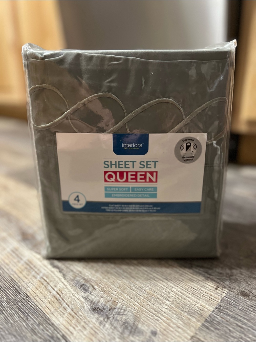 Queen Sheet Set in Light Gray